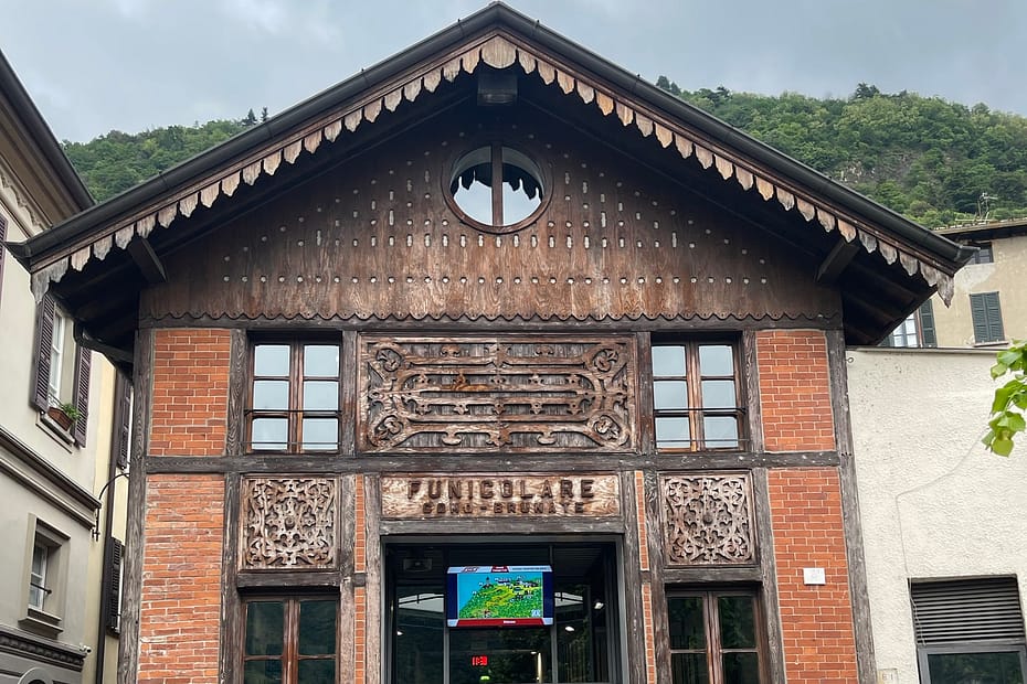 Ticket office for the Como–Brunate Funicular 2025