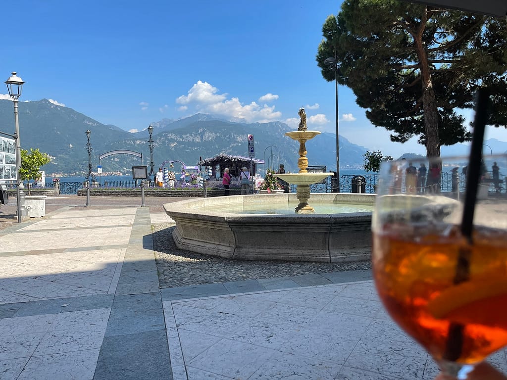 Relaxing in Menaggio is great