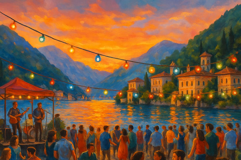 Lake Como summer events 2025